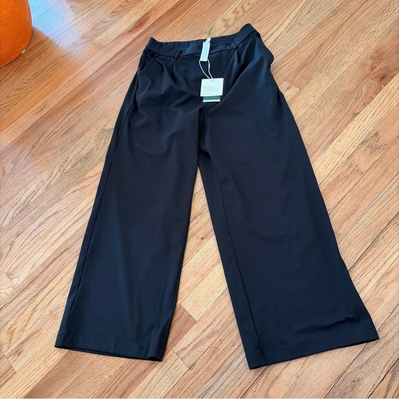 HALARA Pants - HALARA Black Wide-Leg Pants Medium Petite NWT